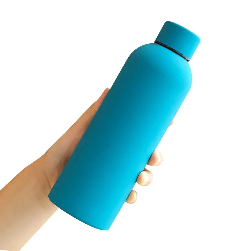 Isolierte Wasserflasche Edelstahl Sport Thermos Flasche Tasse Thermische Tumbler Halten Kalte Heiße Vacumm Flasche Kleine Mund Trinkgeschirr