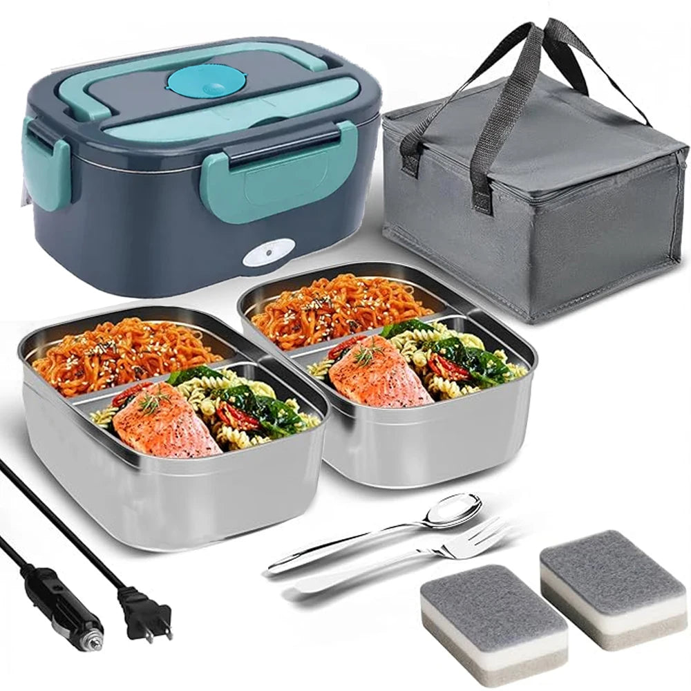 Elektrische Lunch Box Lebensmittel Heizung für Arbeit Lebensmittel Wärmer für Auto LKW Outdoor Container Trinkbare Heizung lunch Box Erwachsene Camping