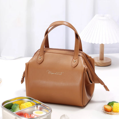 Tragbare Mittagessen Taschen Wärmedämmung Lunch Box Lagerung Tasche Kinder Schule Mittagessen Box Tasche Picknick Lagerung Große Kapazität Tote