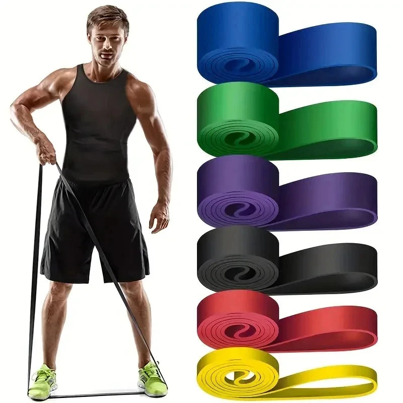 1/5Pcs Tpe Elastische Band Widerstand Kraft Training Sport Fitness Latex Pull-Up Ension Dicke Kreis Yoga Multi-Funktional Hüfte