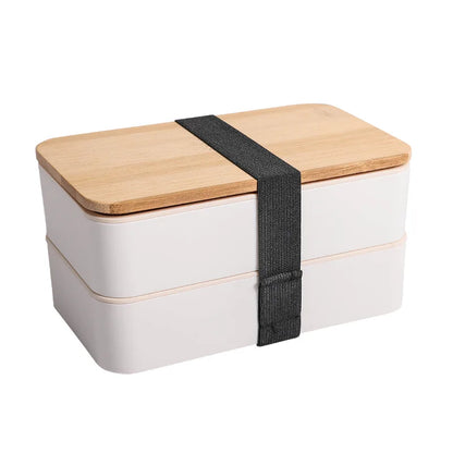 Stapelbare Bento-Lunchbox mit isoliertem Beutel Mikrowellengeeignete geteilte Bento-Box mit großer Kapazität für Büroangestellte und Studenten