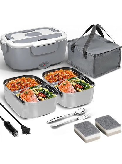 Elektrische Lunch Box Lebensmittel Heizung für Arbeit Lebensmittel Wärmer für Auto LKW Outdoor Container Trinkbare Heizung lunch Box Erwachsene Camping